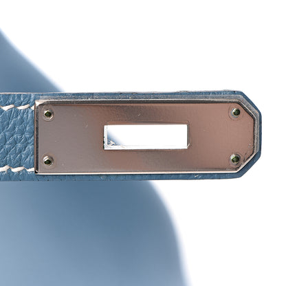 Hermes Togo Birkin 35 Blue Jean 14 of 36