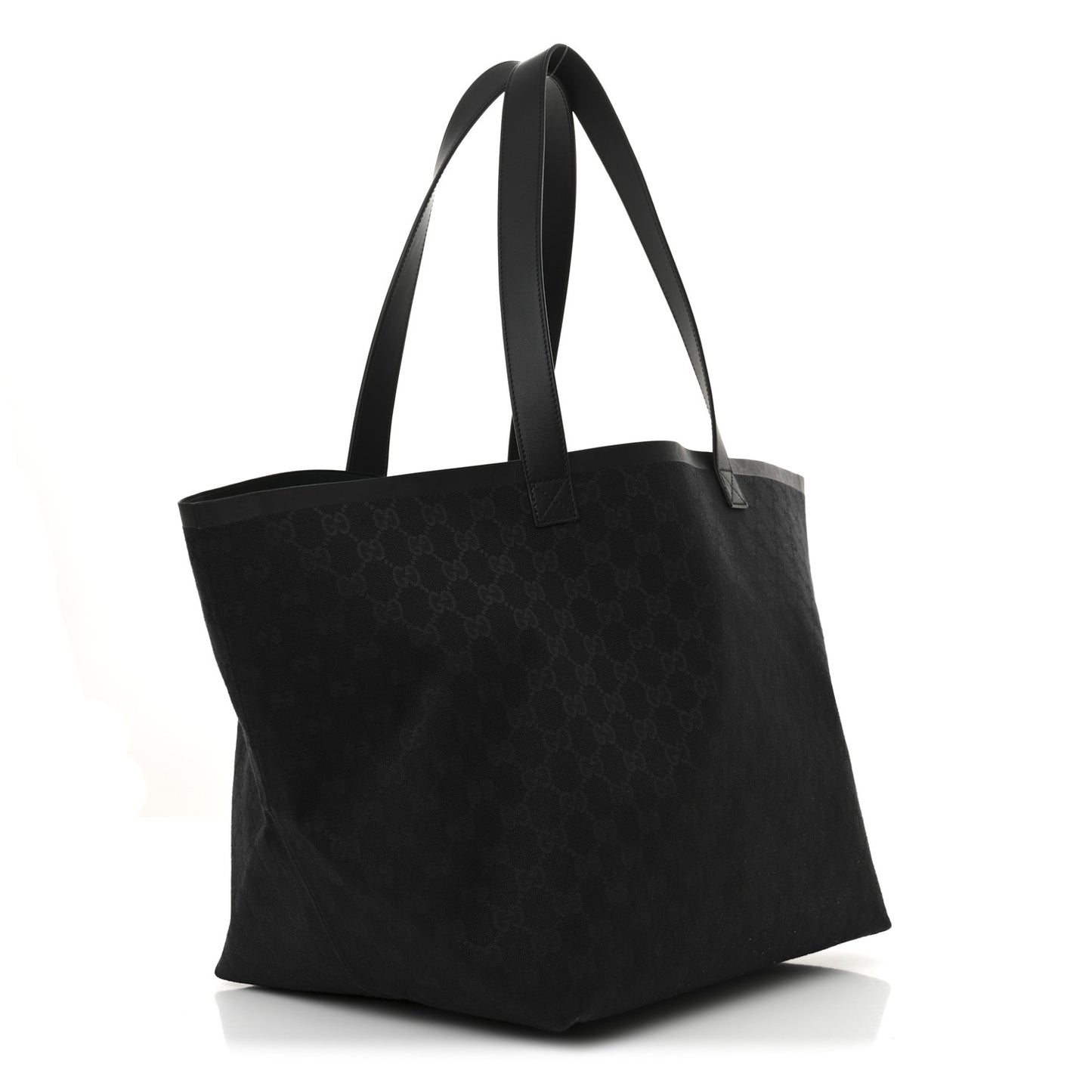 GG Monogram Medium Totissima Shopping Tote Black