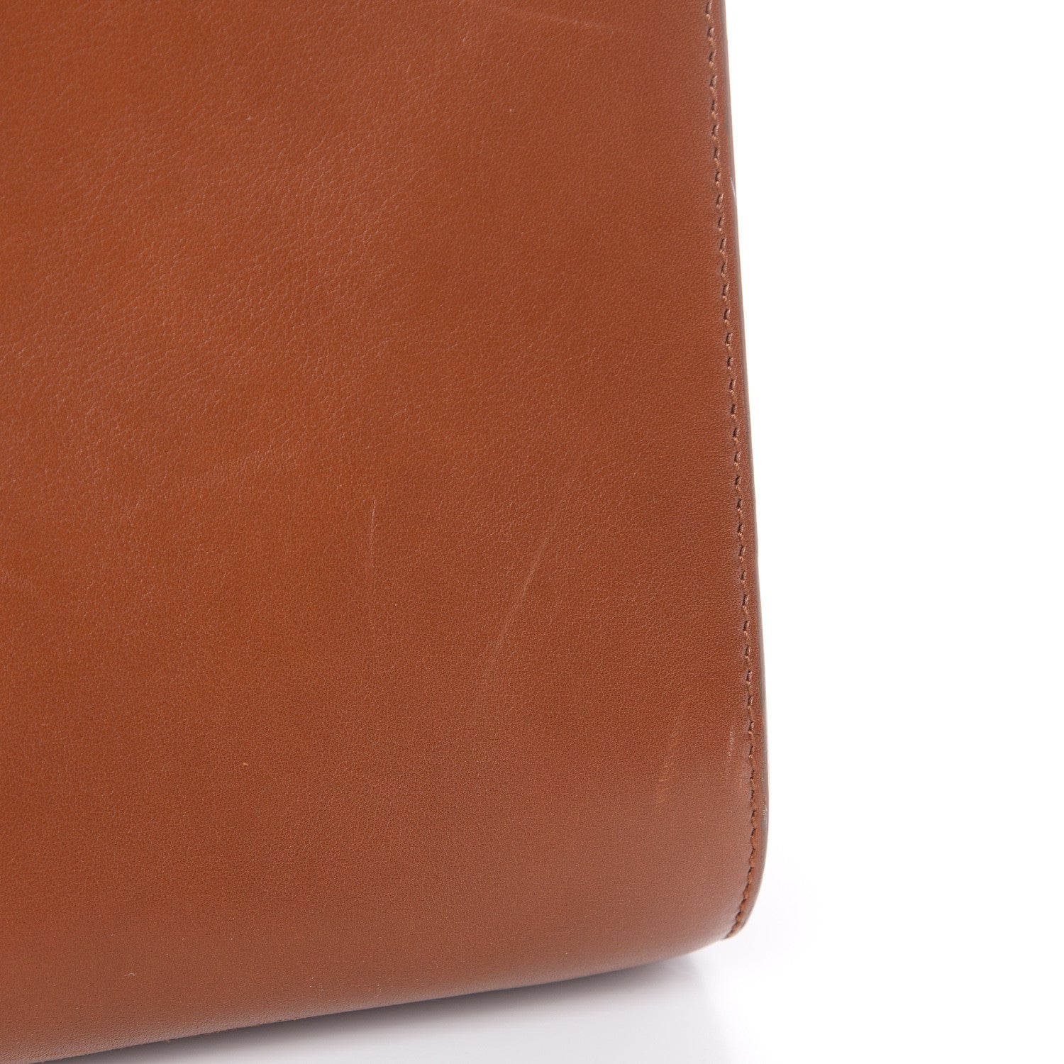 Saint Laurent Calfskin Large Sac De Jour Carryall Cognac 16 of 32