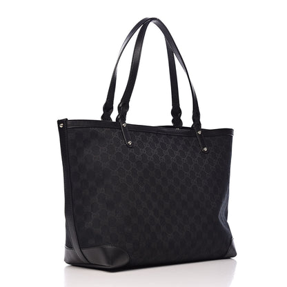 Gucci Monogram Medium Craft Tote Black 4 of 14