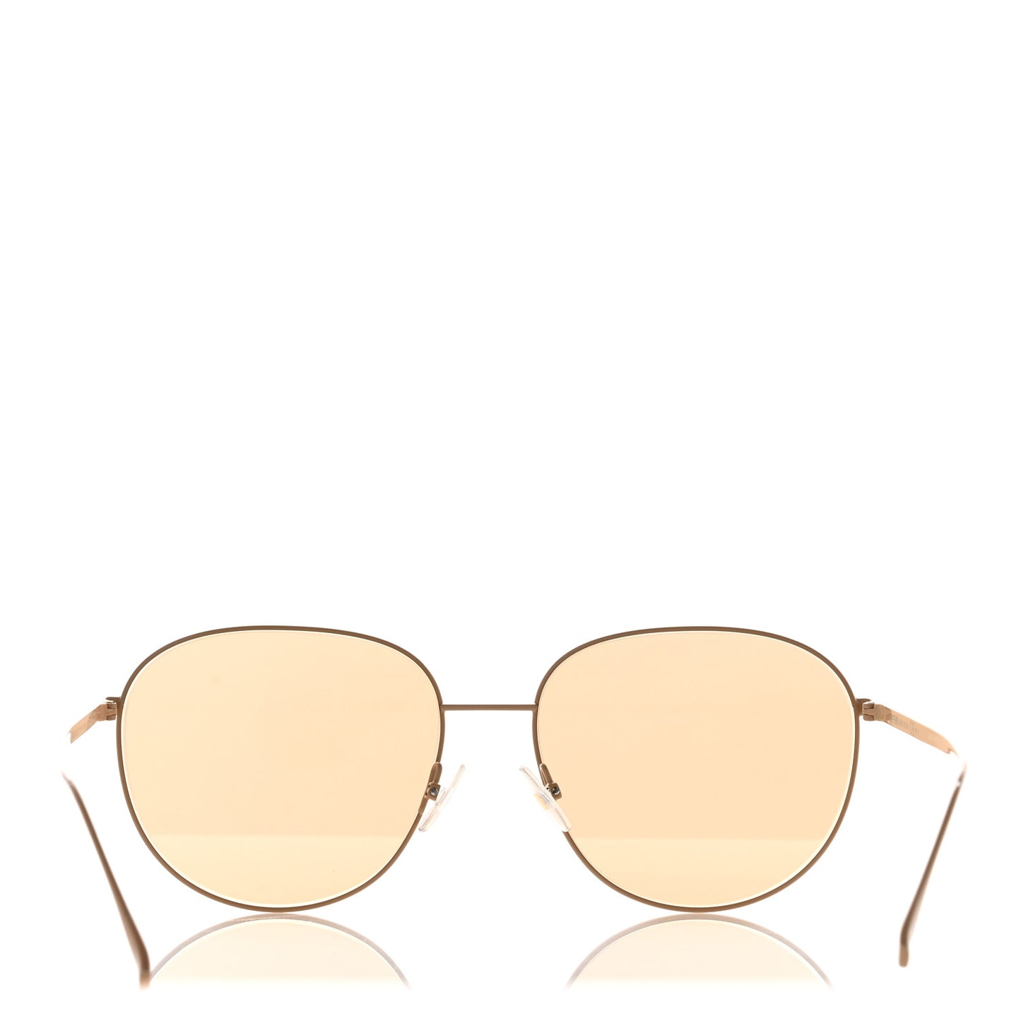 Metal Aviator Sunglasses FF 0379/G/S Gold
