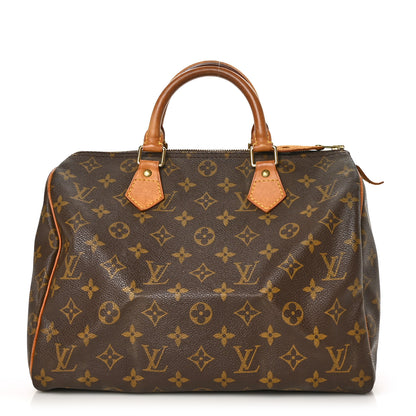 Louis Vuitton Monogram Speedy 30 1 of 8
