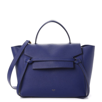 Celine Grained Calfskin Mini Belt Bag Indigo 1 of 19