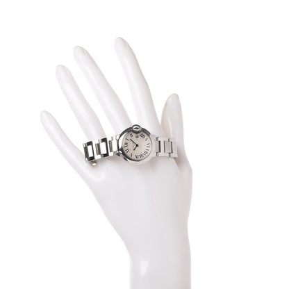 Cartier Stainless Steel 28mm Ballon Bleu De Quartz Watch 2 of 7