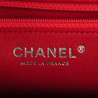 Chanel Lambskin Quilted Accordion Flap Red 6 of 7