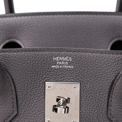 Hermes Togo Birkin 30 Etain 6 of 10