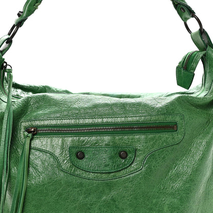 Balenciaga Agneau Classic Hardware Day Hobo Pommier 9 of 11