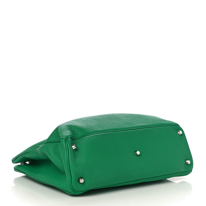 Christian Dior Bullcalf Large Diorissimo Tote Green 5 of 15