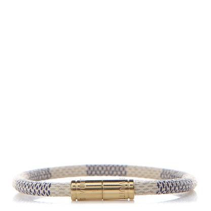 Louis Vuitton Damier Azur Keep It Bracelet 17 1 of 4