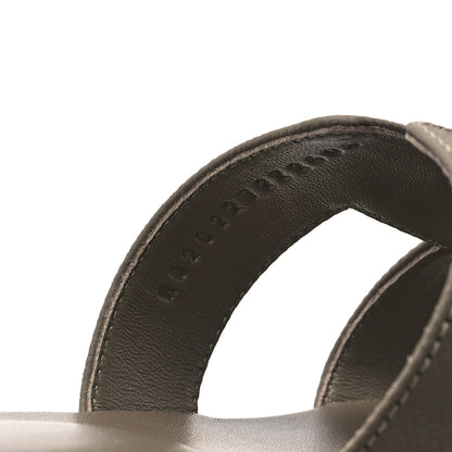 Hermes Epsom Oran Sandals 39 Etoupe 9 of 10