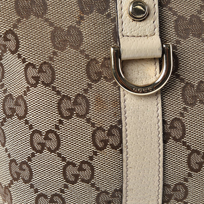 Gucci Monogram Medium Abbey Shoulder Bag Off White 19 of 21