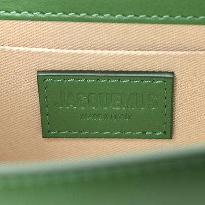 Jacquemus Smooth Calfskin Le Chiquito Long Green 6 of 9