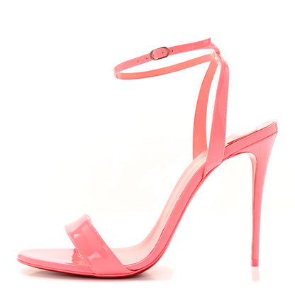 Christian Louboutin Patent Loubigirl 100 Sandals 40 Pink 1 of 13