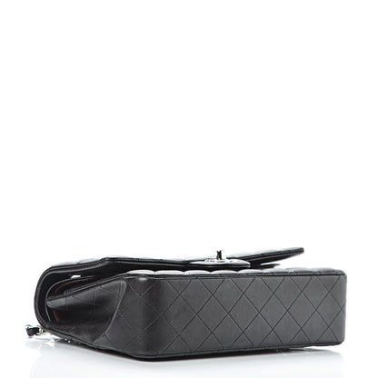 Chanel Lambskin Quilted Medium Double Flap Black 4 of 11