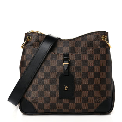 Louis Vuitton Damier Ebene Odeon PM Black 1 of 9