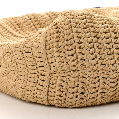Saint Laurent Raffia Rive Gauche Tote Natural 10 of 10