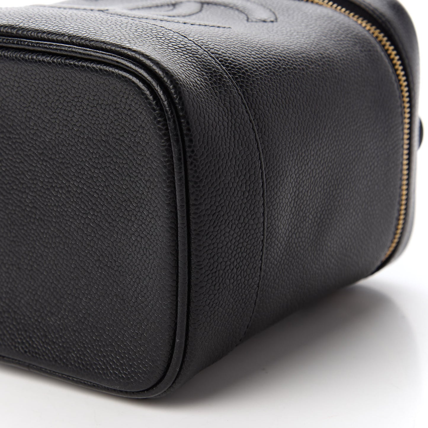 Caviar Cosmetic Vanity Bag Black