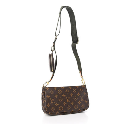 Louis Vuitton Monogram Multi Pochette Accessories Kaki 2 of 10