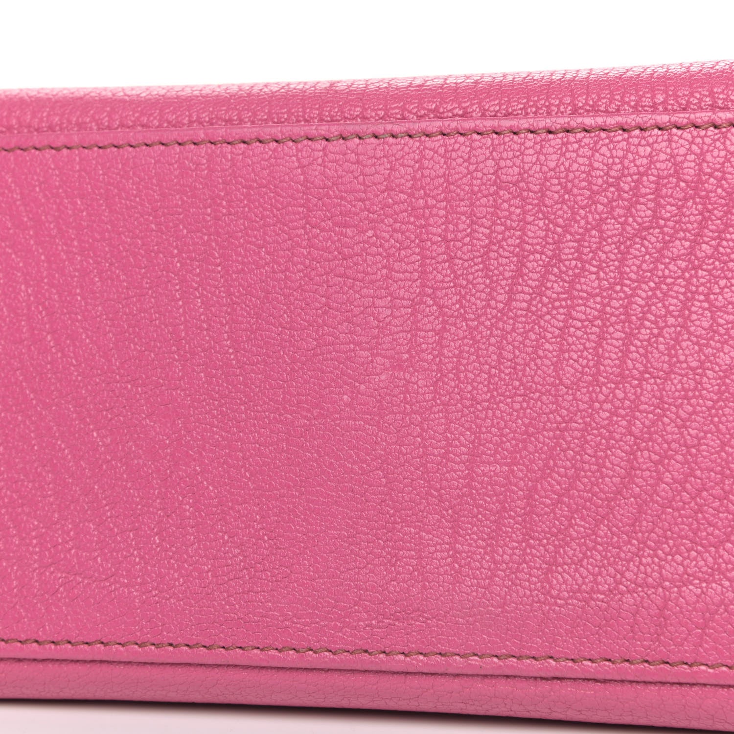 Hermes Chevre De Coromandel Kelly Sellier 28 Fuchsia 12 of 12