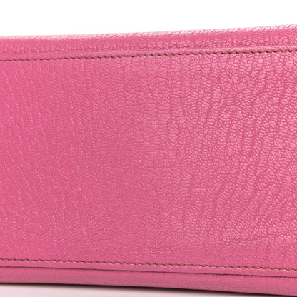 Hermes Chevre De Coromandel Kelly Sellier 28 Fuchsia 12 of 12