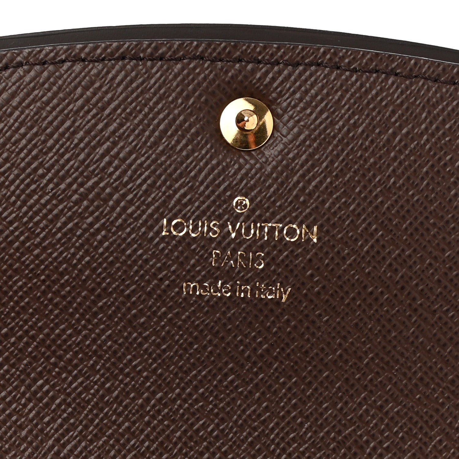 Louis Vuitton Damier Ebene Normandy Wallet Black 6 of 8