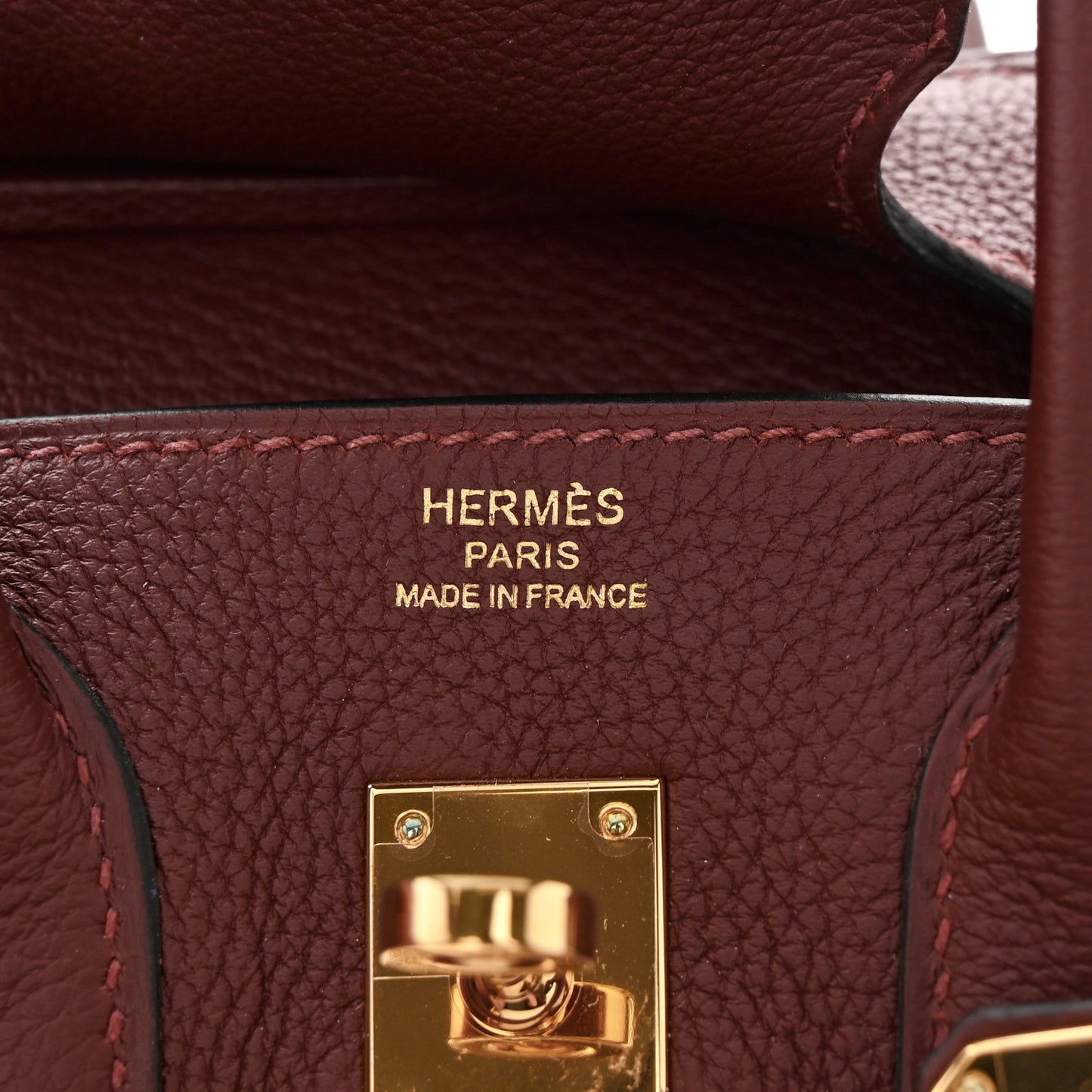 Togo Birkin 25 Rouge H