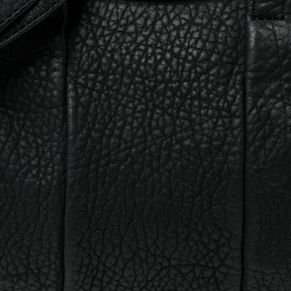 Alexander Wang Pebbled Lambskin Rockie Black Iridescent Hardware 6 of 14