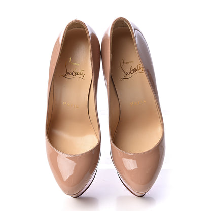 Christian Louboutin Patent Alta Vicky 160 Pumps 35.5 Nude 6 of 10
