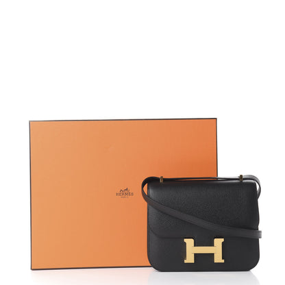 Hermes Epsom Constance 18 Black 9 of 9