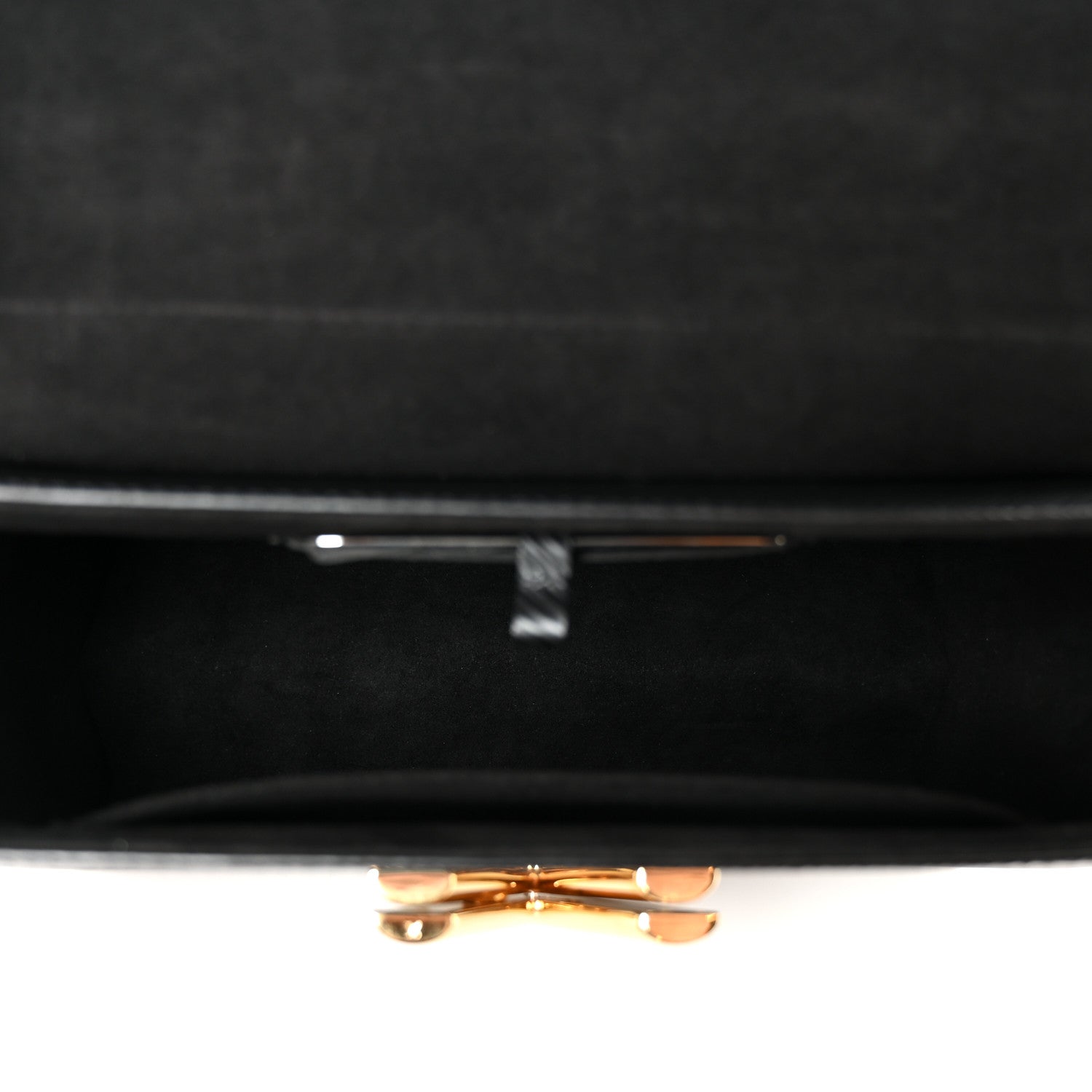 Louis Vuitton Epi Twist Braided Strap Shoulder Bag MM Black 6 of 11