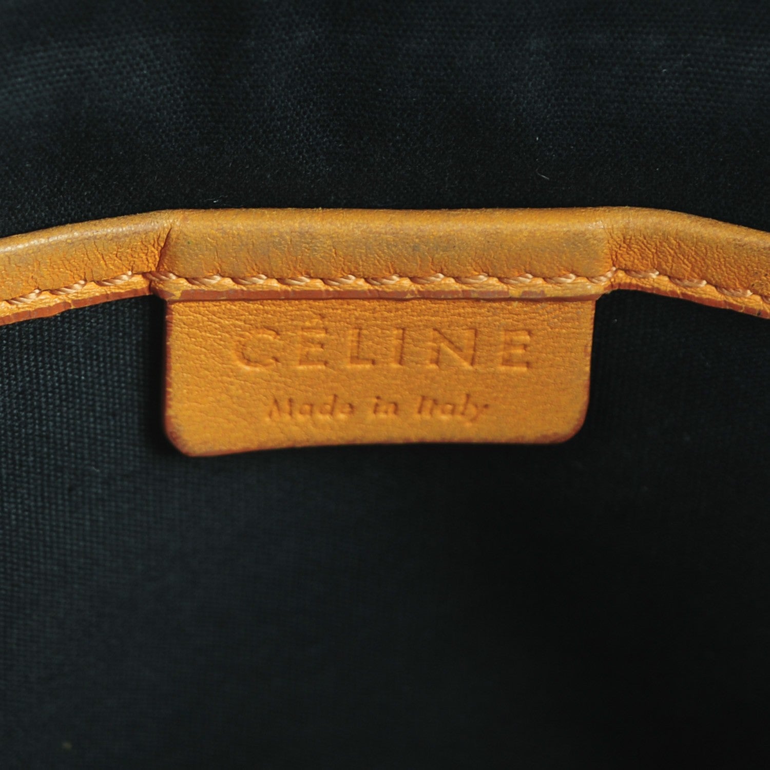 Celine Smooth Calfskin Nano Luggage Dark Yellow 6 of 15