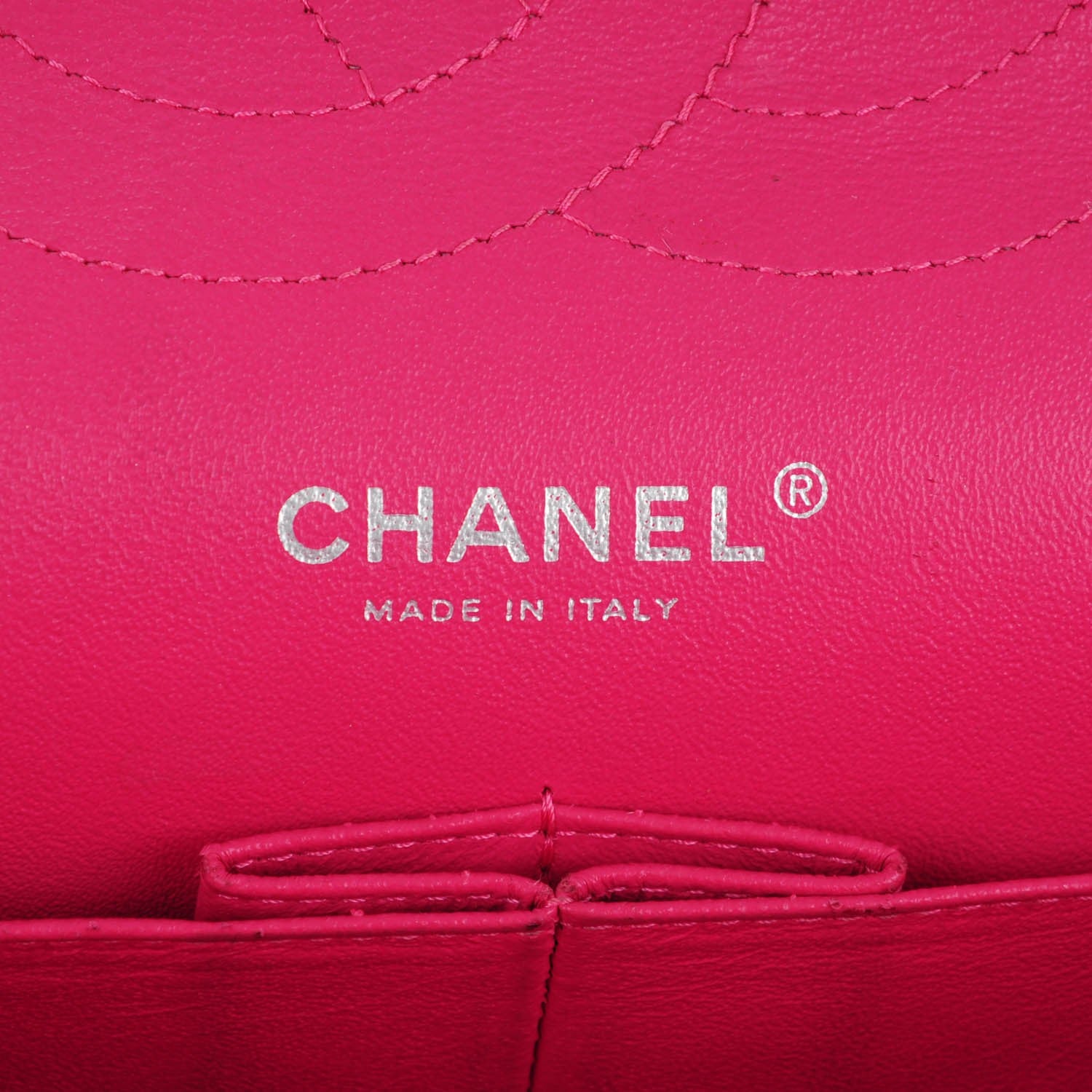 Chanel Patent Calfskin Quilted Jumbo Double Flap Fuchsia 7 of 10