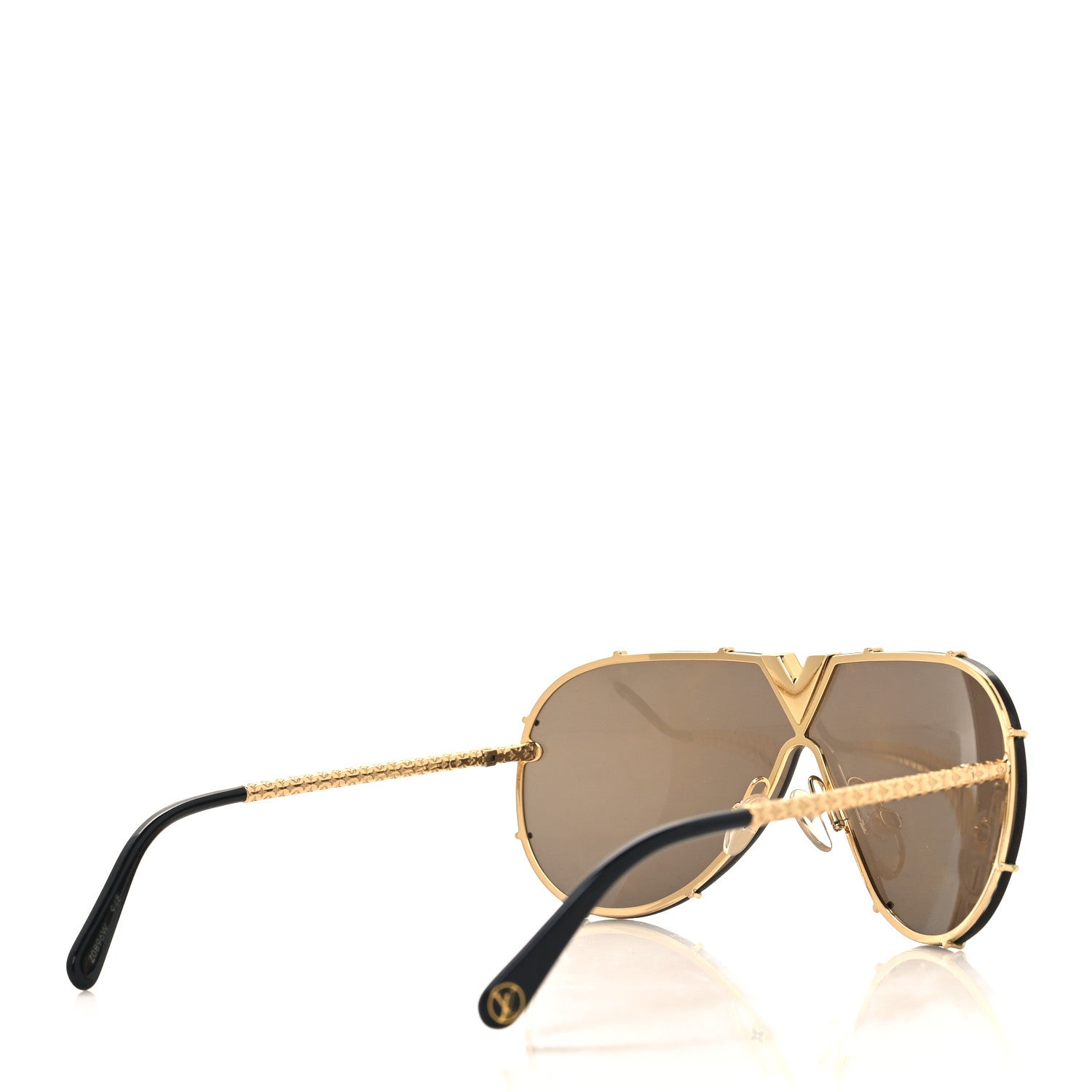 Louis Vuitton LV Drive Sunglasses Z0896W Gold 4 of 6