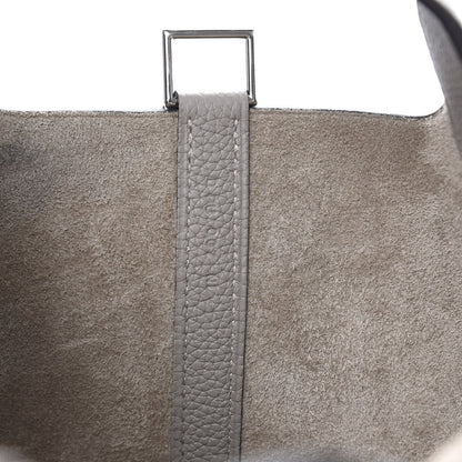 Hermes Taurillon Clemence Picotin Lock 18 PM Etain 7 of 12