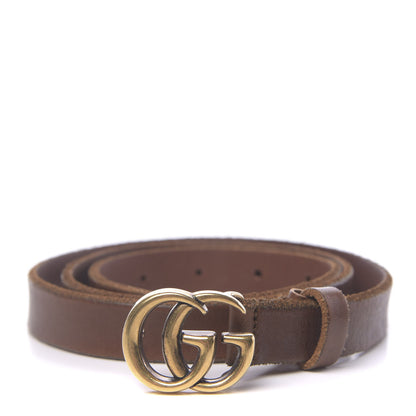 Gucci Faded Calfskin Double G 20mm Belt 90 36 Cuir 1 of 5
