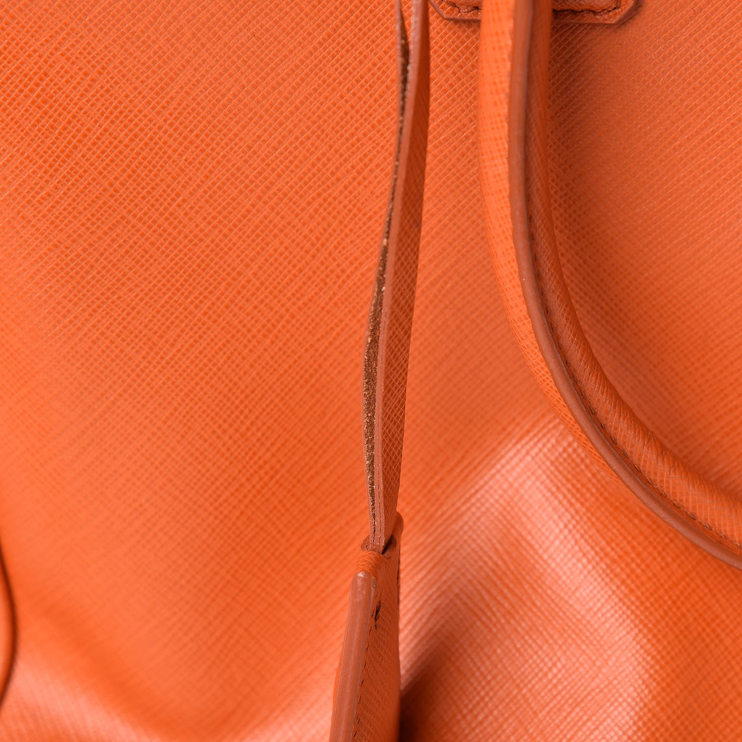 Saffiano Medium Galleria Double Zip Tote Papaya