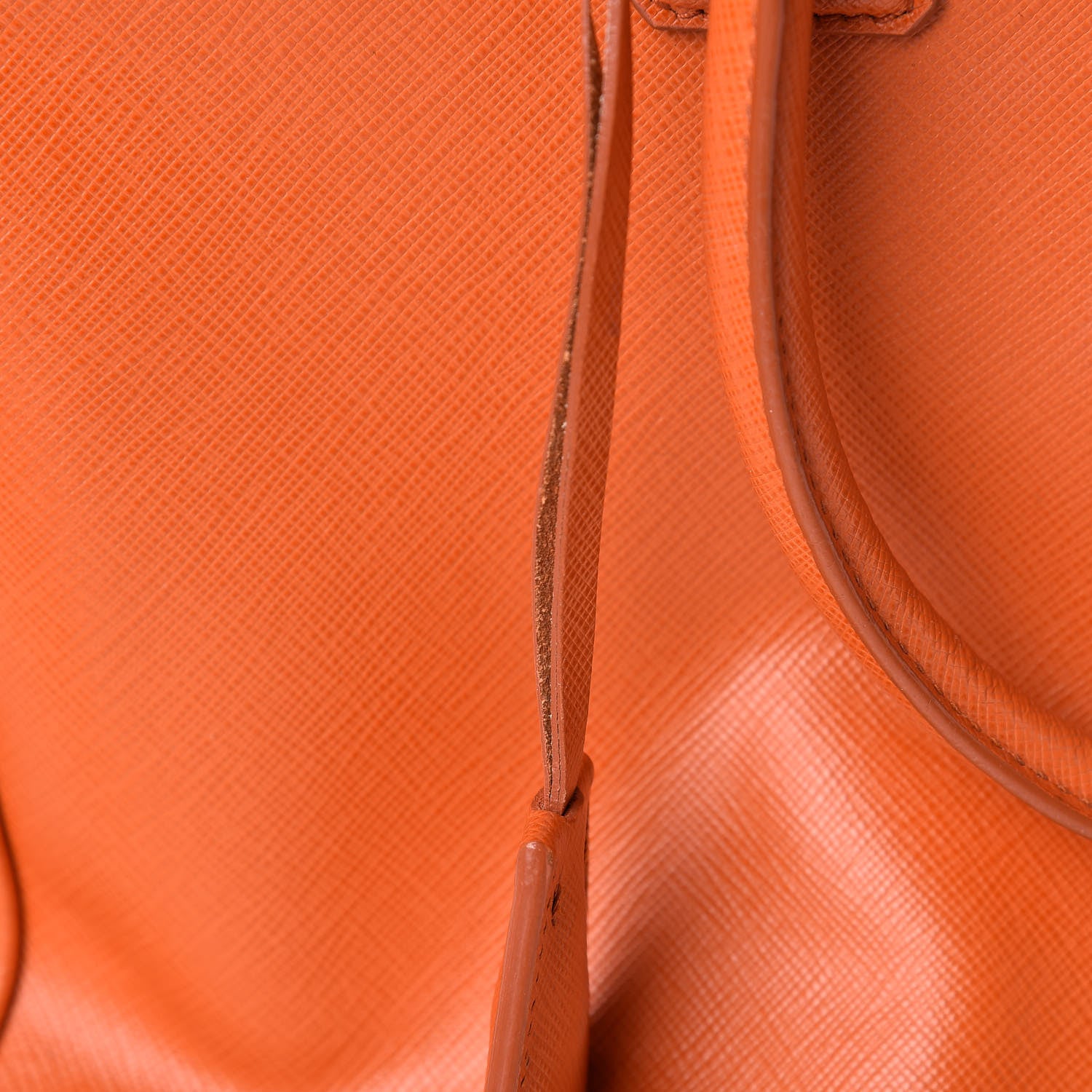 Prada Saffiano Medium Galleria Double Zip Tote Papaya 13 of 23
