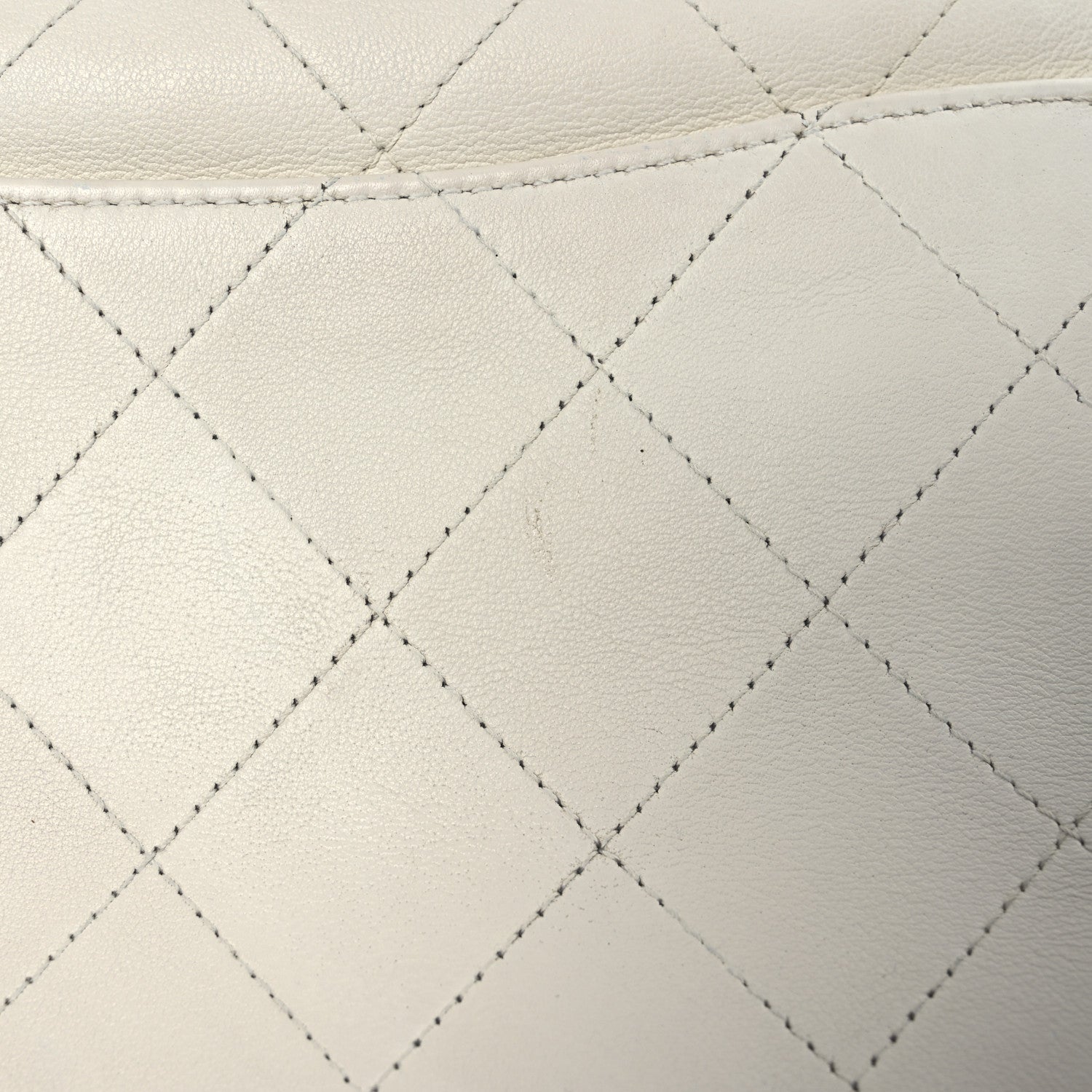 Chanel Calfskin Stitched Small Urban Shopping Tote White 15 of 15