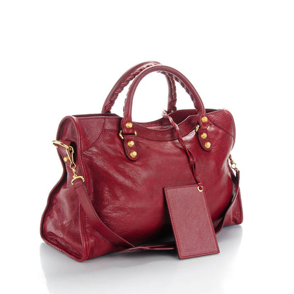 Balenciaga Agneau Giant 12 Gold Hardware City Rouge Cerise 3 of 7