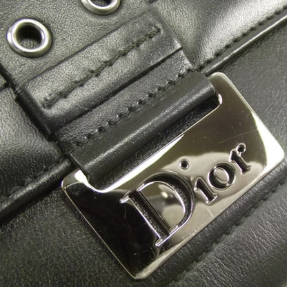 Christian Dior Leather Grommet Wallet Black 8 of 8