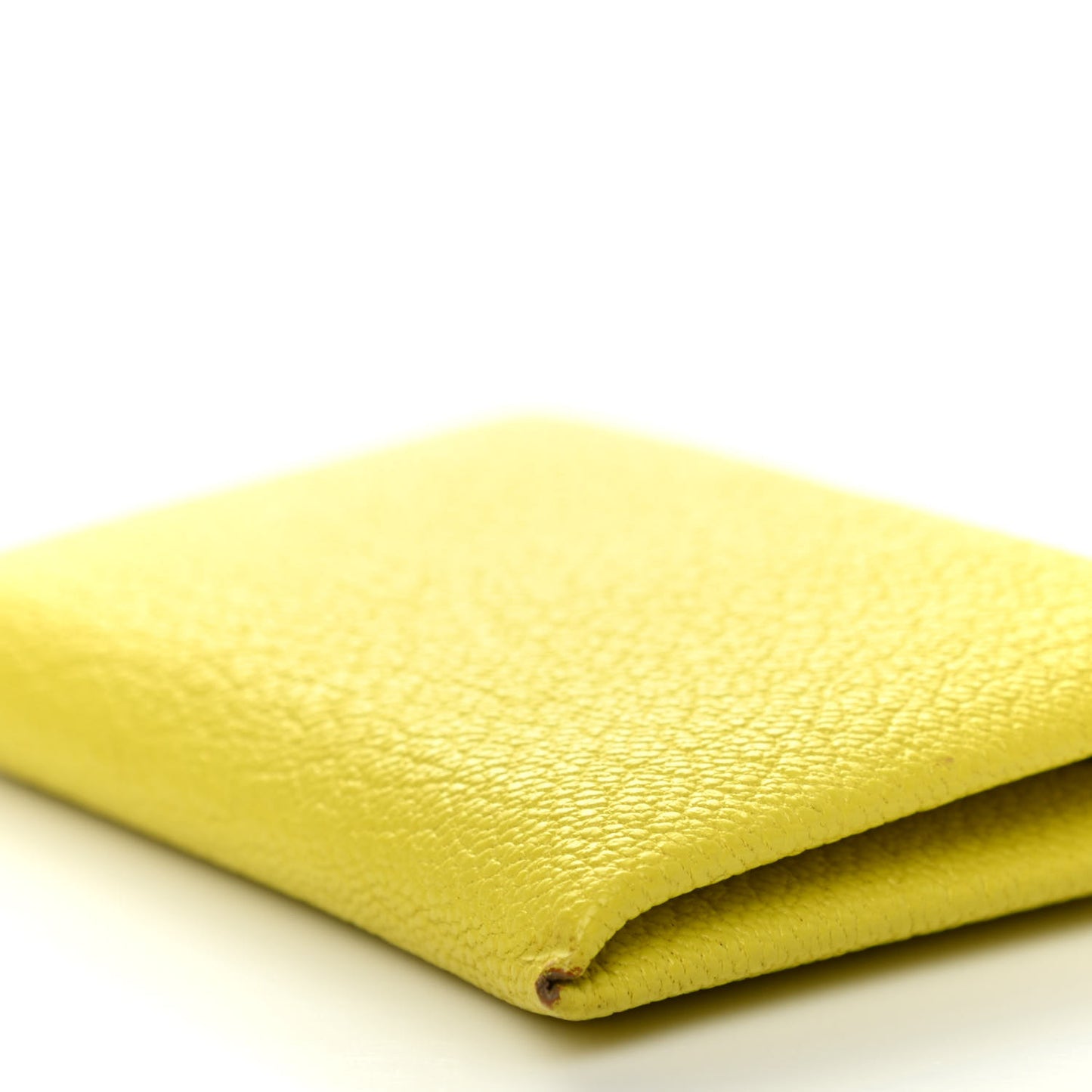 Chevre Mysore Calvi Card Case Lime