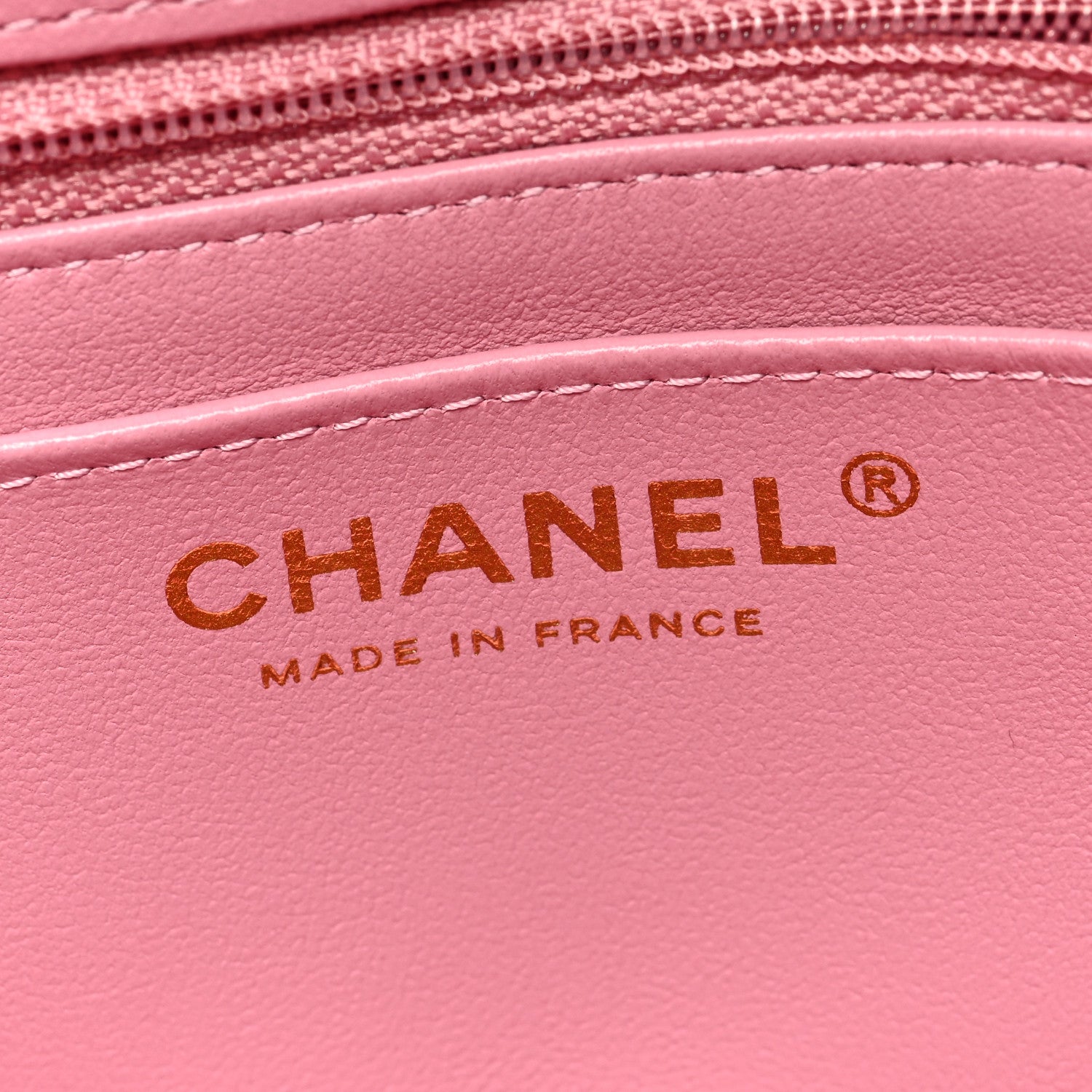 Chanel Tweed Quilted Mini Rectangular Flap Pink 6 of 10