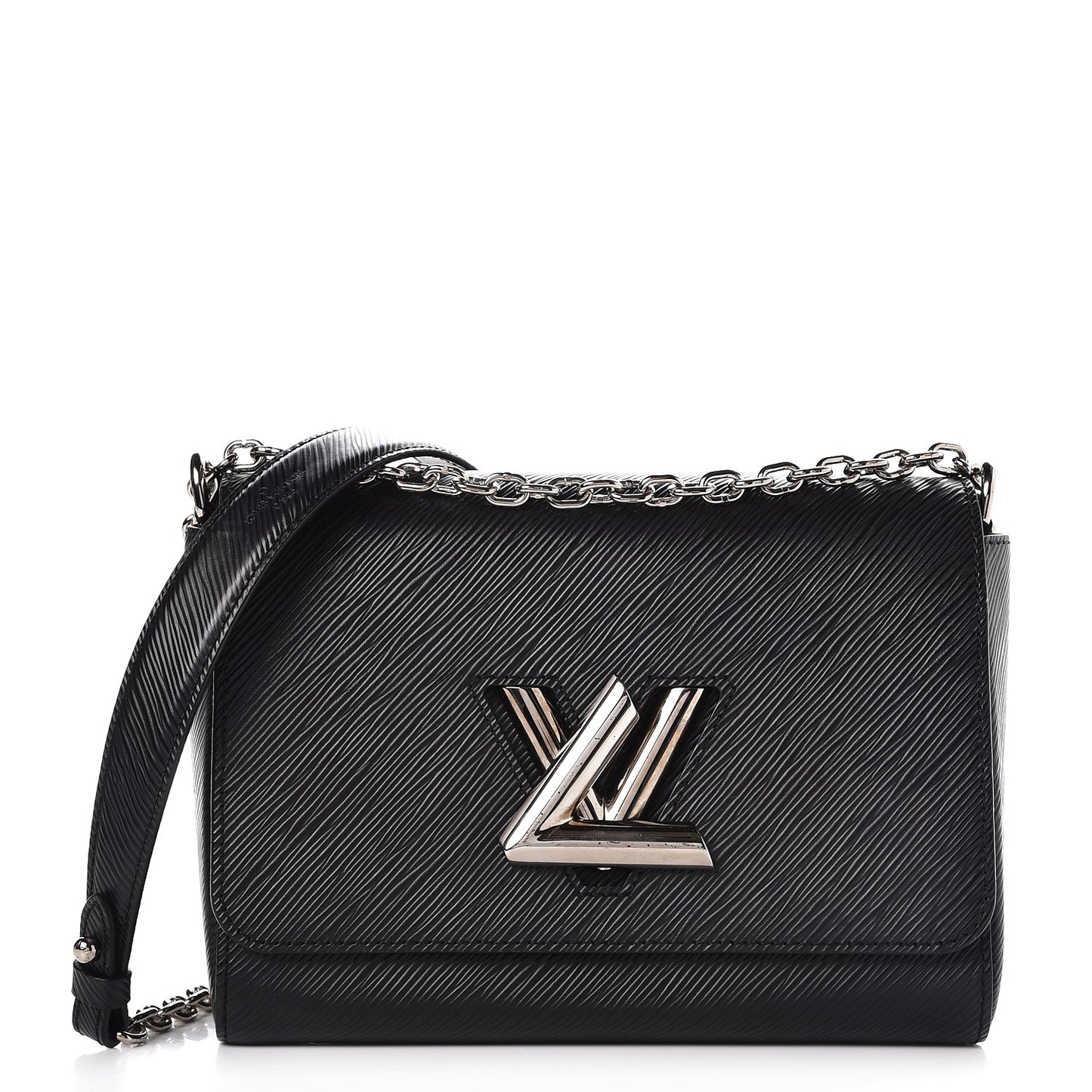 Epi Twist Shoulder Bag MM Black