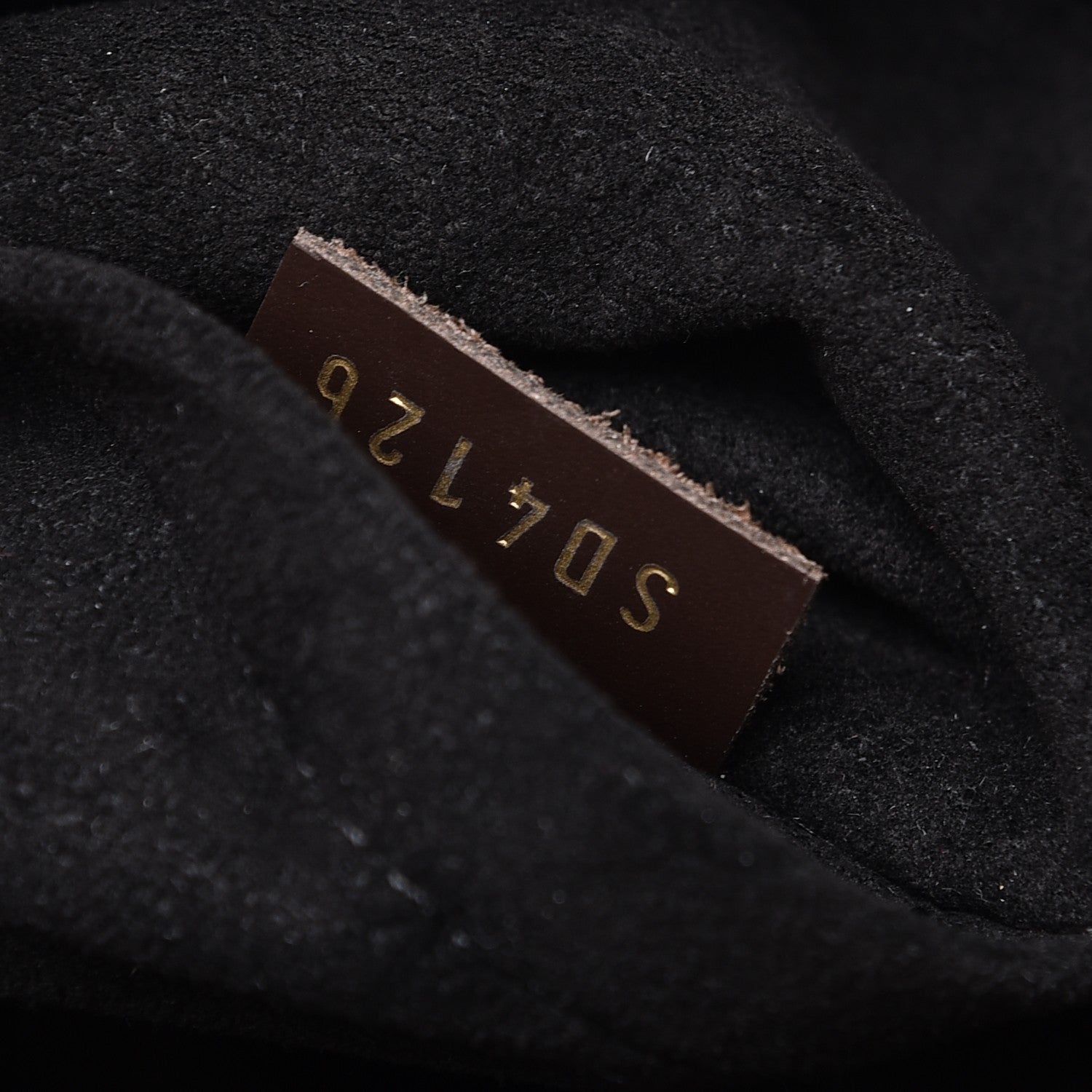 Louis Vuitton Damier Ebene Cuir Taurillon Brittany Black 9 of 10