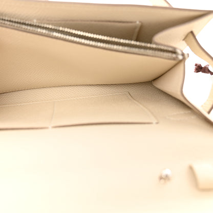 Hermes Epsom Kelly Wallet To Go Craie 6 of 11