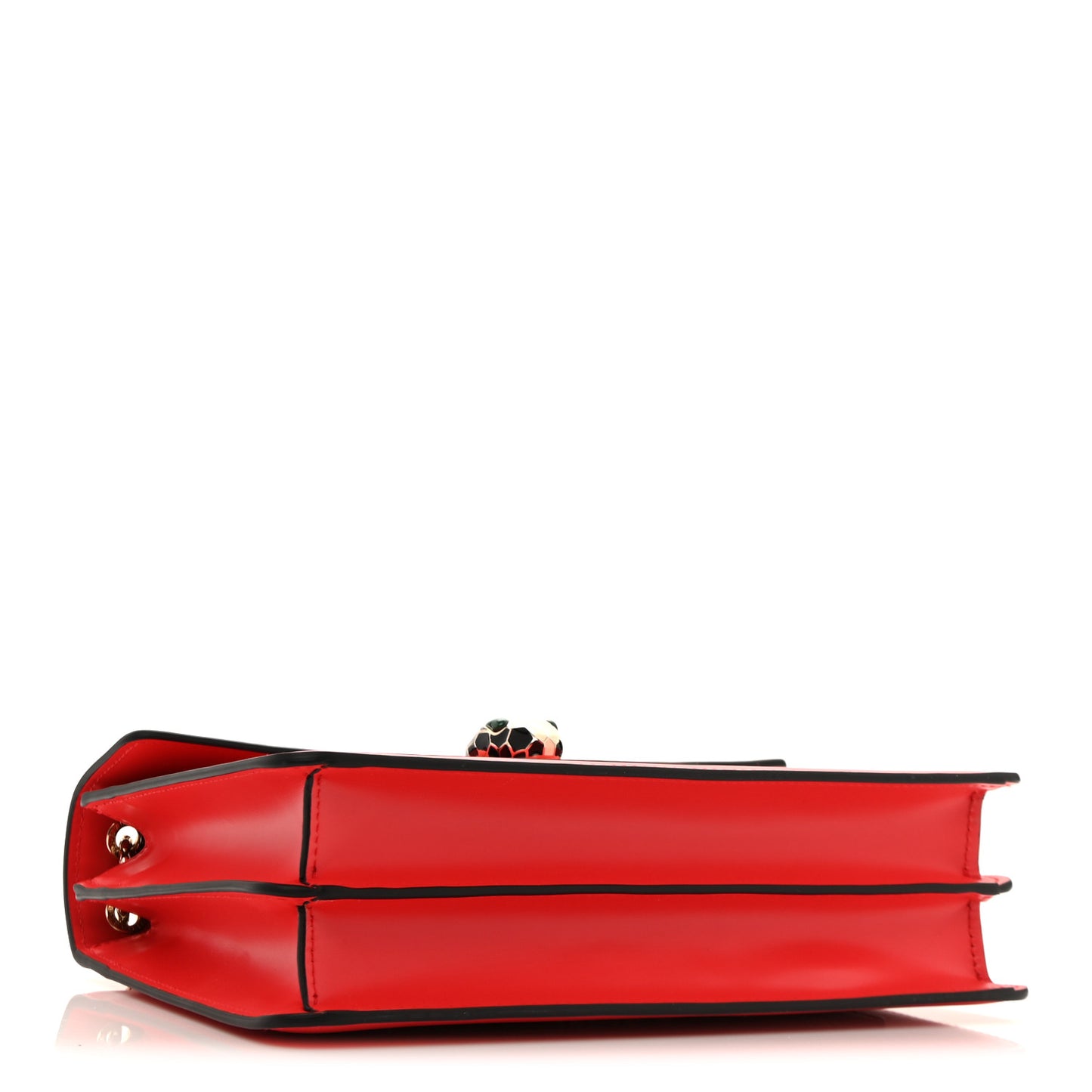 Calfskin Serpenti Forever Shoulder Bag Red