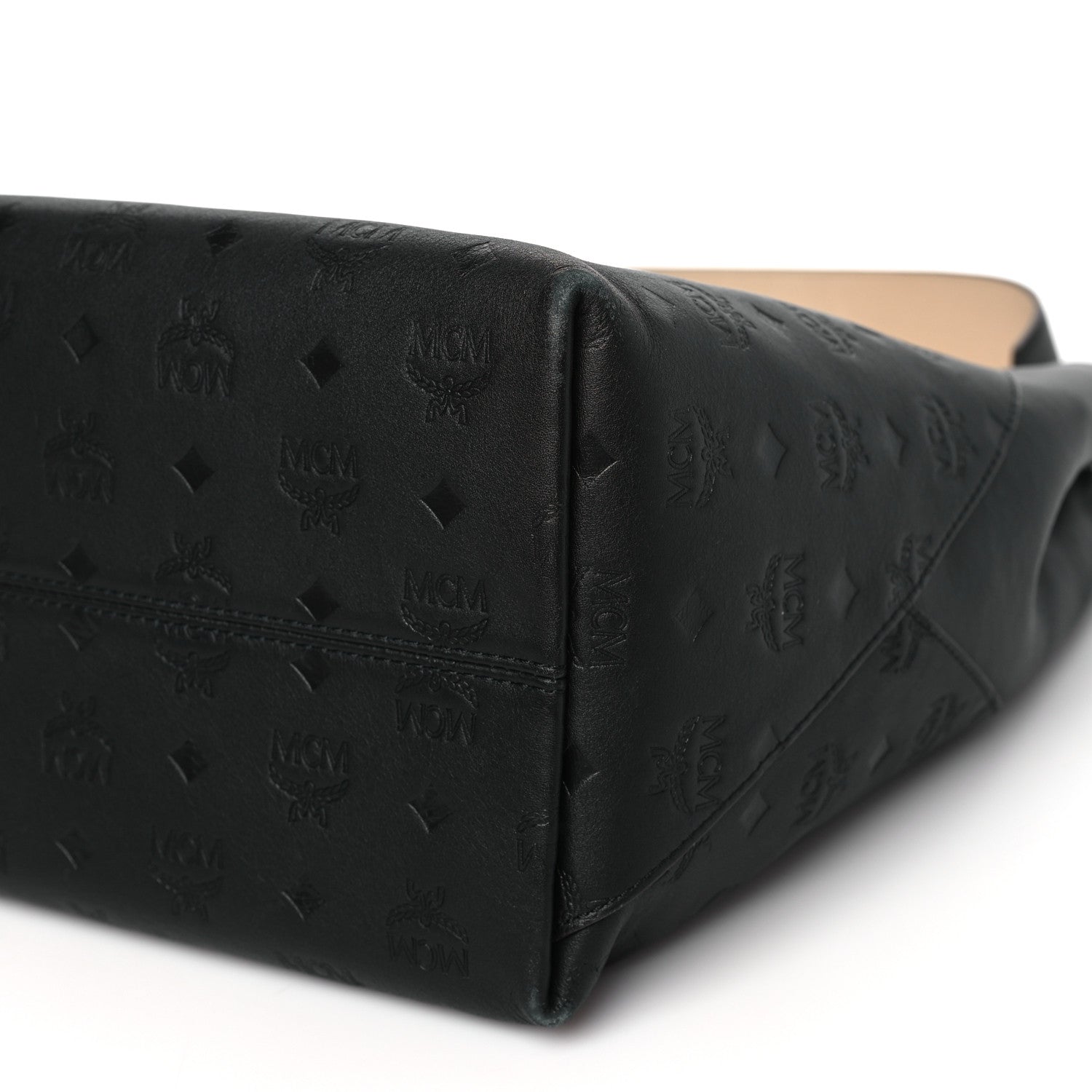 MCM Calfskin Ottomar Large Klara Hobo Black 8 of 8
