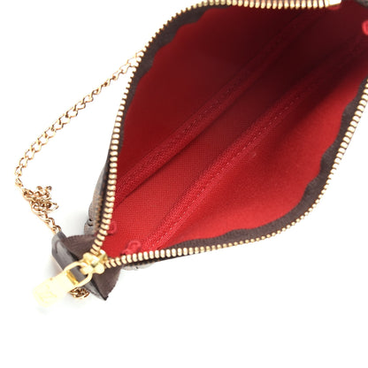 Louis Vuitton Damier Ebene Mini Pochette Accessories 5 of 8