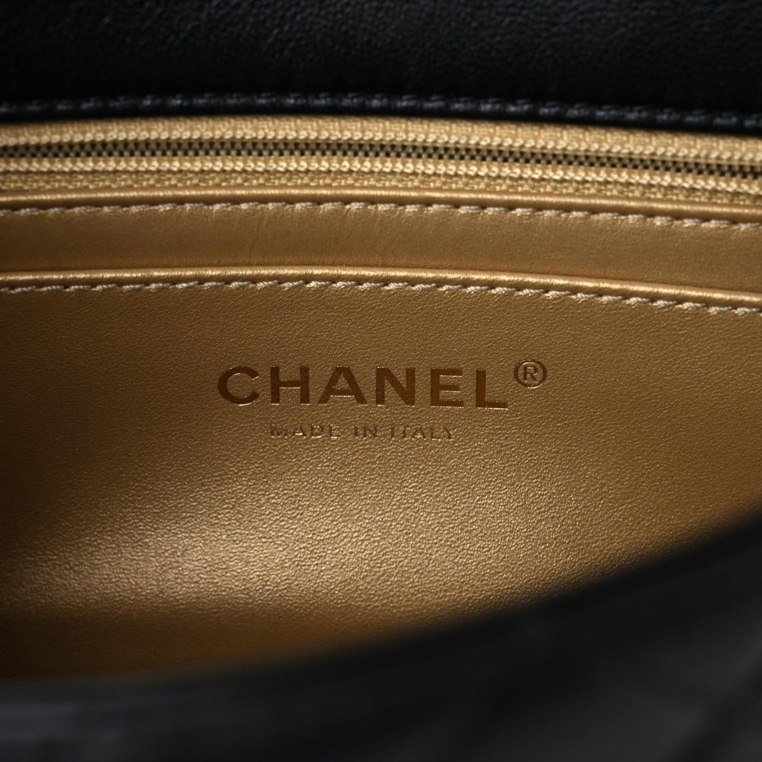 Chanel Lambskin Quilted Mini Rectangular Pearl Crush Flap Black 9 of 10