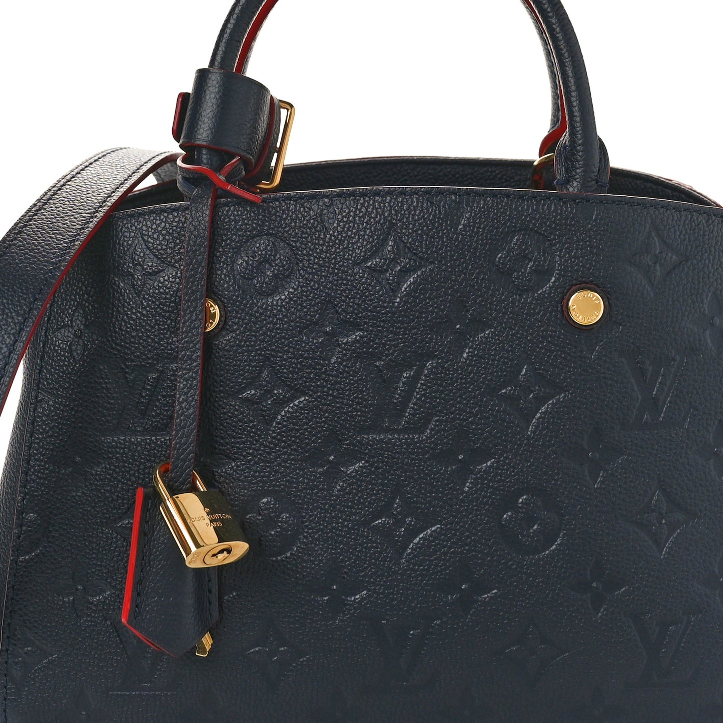 Empreinte Montaigne BB Marine Rouge